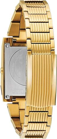 Bulova Mens Archive Series LED Computron Gold Stainless Steel Watch, Red LED Display Style: 97C110 in Kuwait