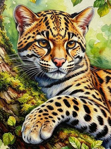 Diamond Art Painting Kits for Adults, Cow 5D Diamond Painting Dots Art Kits in Kuwait