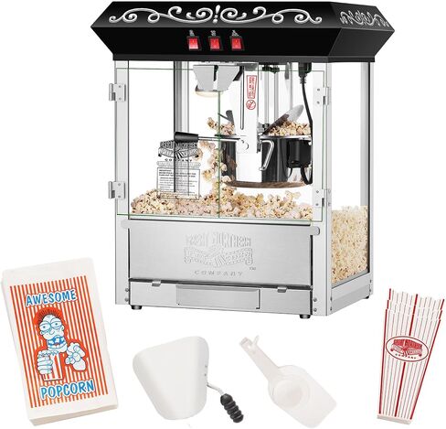 Great Northern 10 oz Perfect Popper Countertop Style Popcorn Machine Black in Kuwait