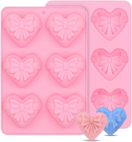 SJ Rectangle Soap Mold Set, 3-Pack 6-Cavity Silicone Soap Molds in Kuwait