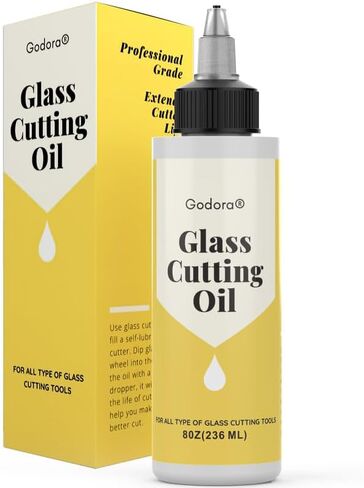 Glass Bottle Cutter, Wooden Base DIY Kit with Dual Scales in Kuwait