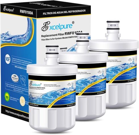 استبدال Excelpure لـ LG LT500P ، 5231JA2002A ، Kenmore 9890 ، LFX25974ST ، Gen11042FR-08 ، RWF0100A ، LFX25973ST ، ADQ72910902 ، HDX FML-1 ، RFC0A0000 ، in Kuwait