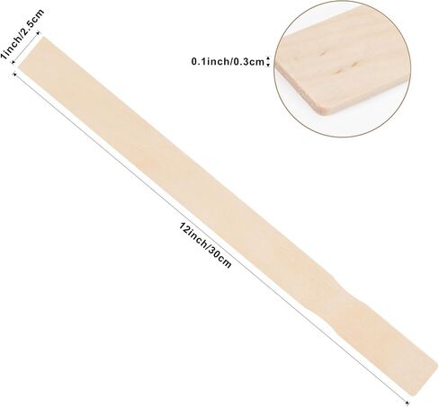 30 Pcs Wooden Paint Stirrers,12 Inch Mixing Sticks in Kuwait