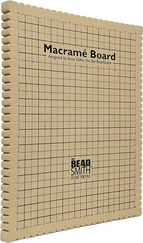 The Beadsmith Mini Macrame Board, 7.5 x 10.5 inches, 0.5" Thick Foam in Saudi Arabia