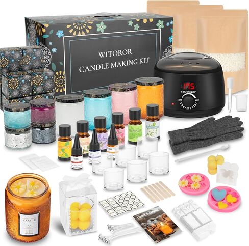 WITOROR Candle Making Kit, Scented Candles Making Kit for Adults DIY in Saudi Arabia