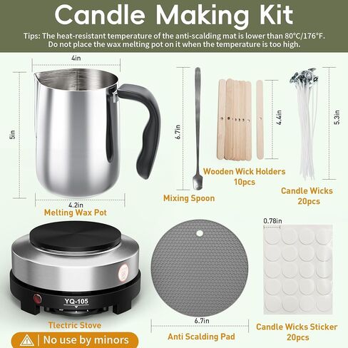 CasaCulina Candle Making Kit, for Beginners in Kuwait