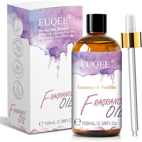 EUQEE Fresh Linen Fragrance Oil for Scented Dryer Balls, 3.38 Fl oz/ 100ml in Kuwait