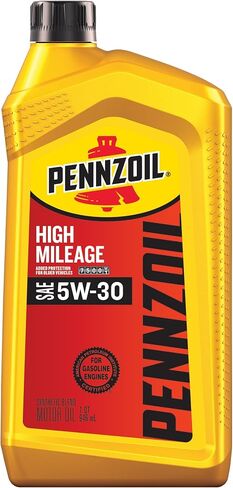 Pennzoil High Mileage 5W-30 Gasoline Engine Oil, 1 Quart in Kuwait