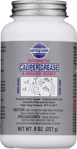 Versachem 26080 Synthetic Caliper Grease - 8 oz. Bottle with Brush in Kuwait