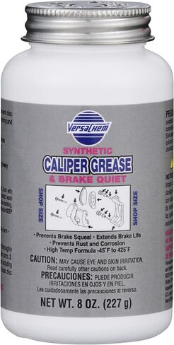 Versachem 26080 Synthetic Caliper Grease - 8 oz. Bottle with Brush in Kuwait