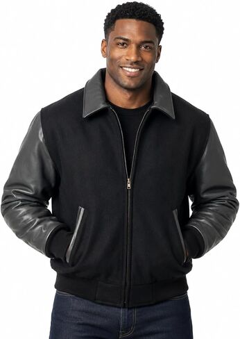 REED Men's Tall Executive Varsity Jacket Union Made in USA in Kuwait