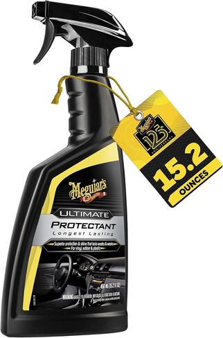 Meguiar's G14716 Ultimate Protectant، للفينيل والمطاط والبلاستيك - زجاجة رذاذ سعة 15.2 أونصة in Kuwait