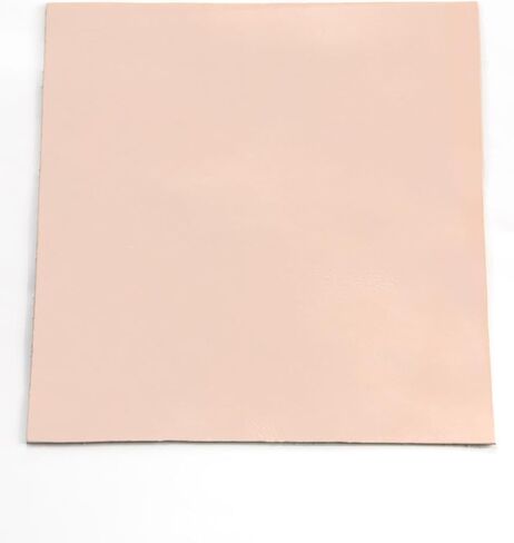 Premium Natural Vegetable Tanned Tooling Leather 3-4 oz (1.2–1.6mm) Pre-Cut Full Grain Grade A Cowhide for DIY Projects, Stamping, Carving, Dyeing, Molding in Kuwait