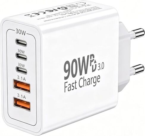[معتمد من Apple MFi] شاحن iPhone 20W USB-C سريع، 2 حزمة محول طاقة USB-C 20W مع 2 حزمة 6FT USB C إلى كابل سلك مزامنة الشحن Lightning متوافق مع iPhone 14/13/12/11/XS/XR/X/ إس إي/ آيباد/ إيربودز in Kuwait