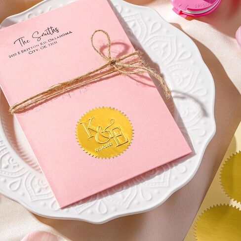 Personalized Wedding Embosser - Custom Initials for Invitations & Couples in Saudi Arabia