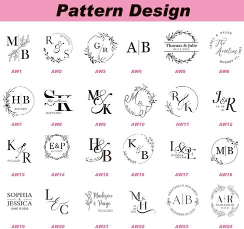 Personalized Wedding Embosser - Custom Initials for Invitations & Couples in Saudi Arabia