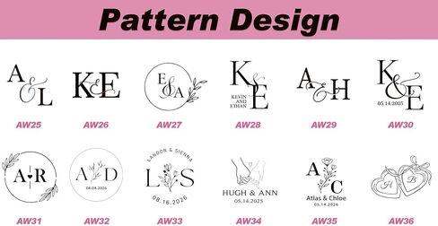 Personalized Wedding Embosser - Custom Initials for Invitations & Couples in Saudi Arabia
