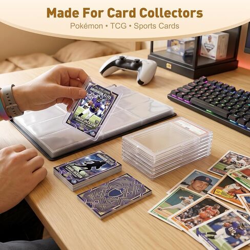 TURNRISE Card Cleaning Kit for Trading Cards, Complete Card Care Kit with Cleaning Spray, Microfiber Cloth, Brush & Polishing Tools, Safe Cleaner for Pokémon, Sports Cards & TCG Collections in Kuwait