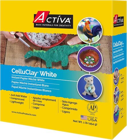 Activa CelluClay Instant Paper Mache, 2lb, Sculpting & Modeling Compound in Saudi Arabia