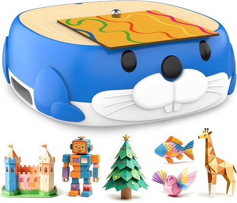 Premium Cardboard Cutter for Kids, Creative Arts & Crafts, Blue in Kuwait