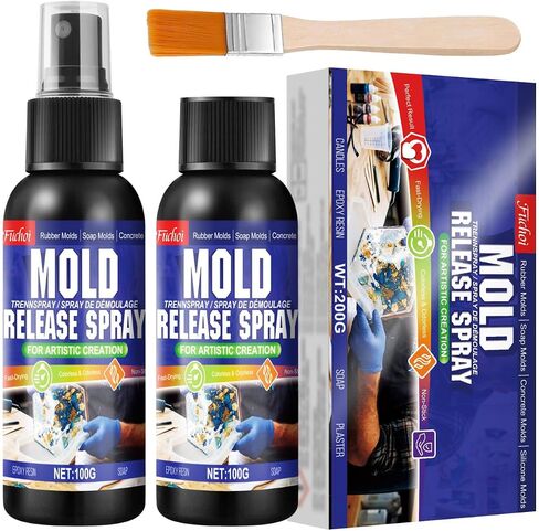 Silicone Mold Release Spray, 7oz Liquid Release Agent for Resin Casting in Saudi Arabia