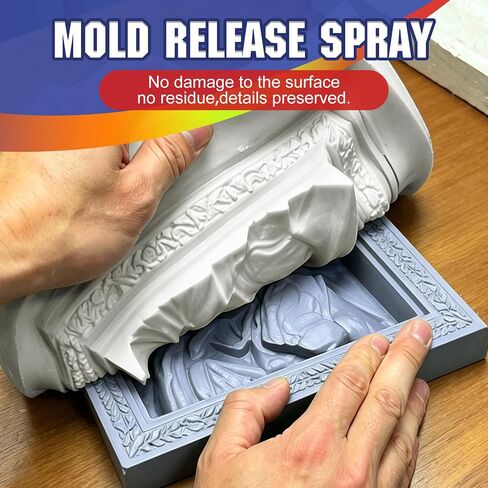 Silicone Mold Release Spray, 7oz Liquid Release Agent for Resin Casting in Saudi Arabia