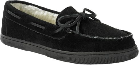 KingSize Men's Wide Width Suede Tracker Slippers in Kuwait
