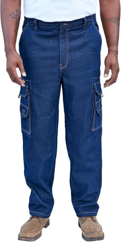 Boulder Creek by Kingsize Men's Big & Tall ™ Marine Cargo Pants in Kuwait
