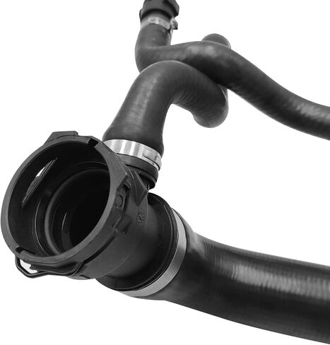 Jaronx Compatible with BMW Engine Upper Radiator Hose Coolant Water Hose Pipe, From Engine To Radiator for 1' E82/E87/E88,3' E90/E91/E92/E93,X1 E84,Z4 E89 (N51/N52/N52N/N53)-Replace for 17127531579 in Kuwait