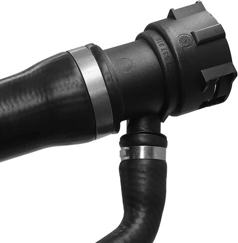 Jaronx Compatible with BMW Engine Upper Radiator Hose Coolant Water Hose Pipe, From Engine To Radiator for 1' E82/E87/E88,3' E90/E91/E92/E93,X1 E84,Z4 E89 (N51/N52/N52N/N53)-Replace for 17127531579 in Kuwait