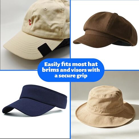 10 Pack Hat Brim Clips, Blank Aluminum Hat Clips for Laser Engraving, Golf Hat Clip Blanks for DIY UV Printing & Personalized Gifts in Saudi Arabia