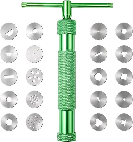 CZWESTC Stainless Steel Clay Extruder with 20 Pattern Discs in Saudi Arabia