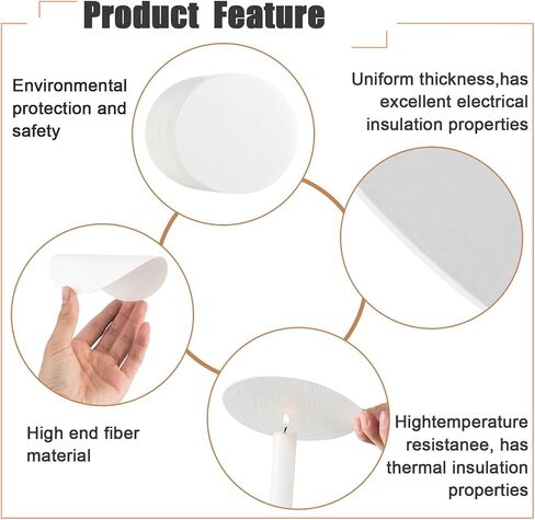 Tujoe 1 Pc Large Microwave Kiln for Pottery with 50 Pcs Paper in Kuwait
