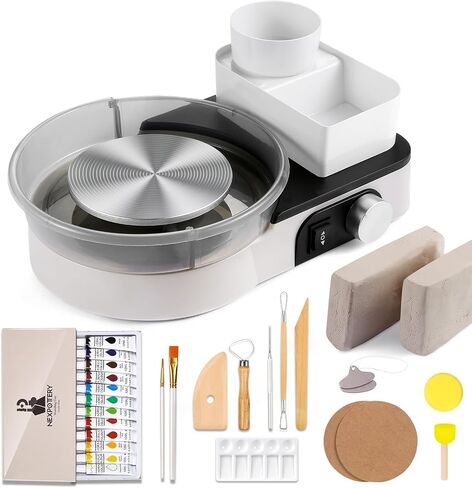 Catcrafter Pottery Wheel for Kids - Mini Pottery Kit for Adults Beginners in Saudi Arabia