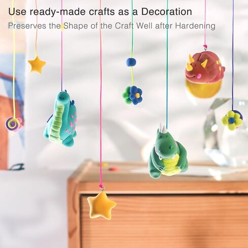 FlyFlag Air Dry Clay - 100 Colors, Ultra Light and Soft, Non-Toxic Modeling Clay for Kids with Tools and Tutorials, for Creative Play and Learning in Kuwait
