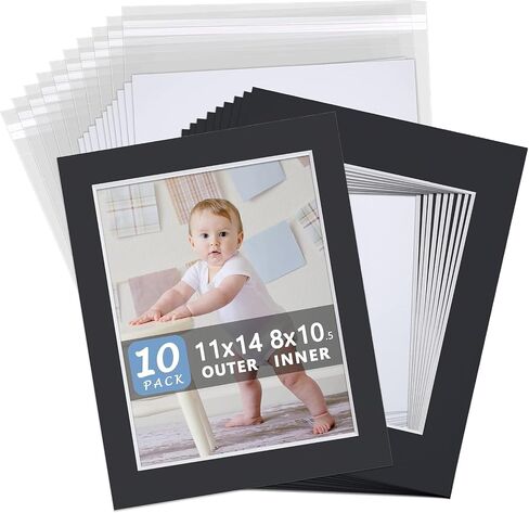 10 Pack Backing Boards,11X14 Uncut White Mats Matboards in Saudi Arabia