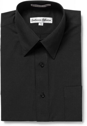 Mens Short Sleeve Classic Fit & Slim Fit Easy Care Dress Shirt - Colors in Kuwait