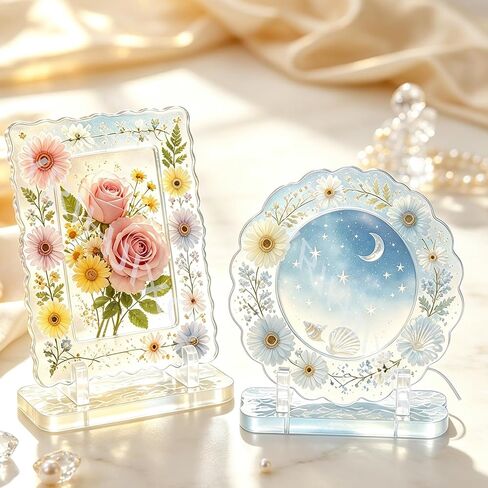 4Pcs Resin Photo Frame Silicone Molds DIY Resin Casting Mold in Kuwait