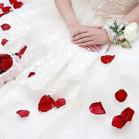 Dried Red Rose Petals 1.75oz, Real Natural Flower Petals for Bath, Soap Making, Candle Making, Wedding Confetti, DIY Crafts, Romantic Decoration in Saudi Arabia