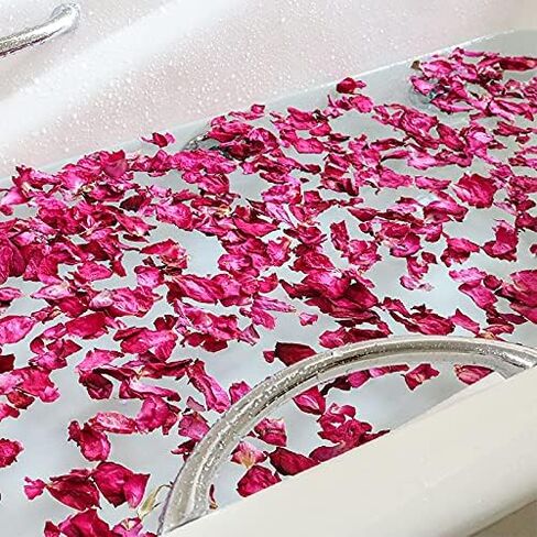 Dried Red Rose Petals 1.75oz, Real Natural Flower Petals for Bath, Soap Making, Candle Making, Wedding Confetti, DIY Crafts, Romantic Decoration in Saudi Arabia
