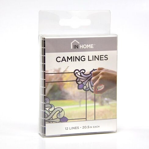 InHome Black Caming Lines Stained Glass in Kuwait
