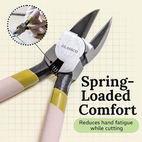 Lead Nippers for Stained Glass - Precision Tool Spring-Loaded Lead Dykes in Saudi Arabia