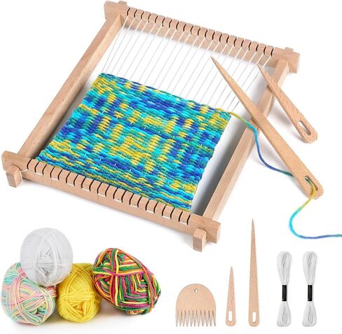 Weaving Loom for Kids,Knitting Loom Kit Crafts for Kids Ages 8-12 Beginners in Saudi Arabia