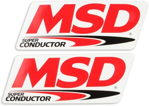 MSD 32819 8.5mm Super Conductor Spark Plug Wire Set, Red in Saudi Arabia