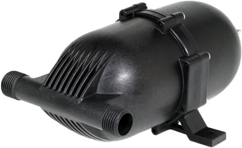 SHURflo 182-200 Pre-Pressurized Accumulator Tank,Black, 9.1" x 4.8" x 3.8" in Kuwait