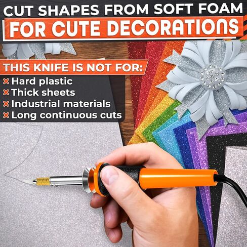 Hot Knife Plastic Cutter Tool Set; 30W Power Draw; 55 in Long Cable in Saudi Arabia