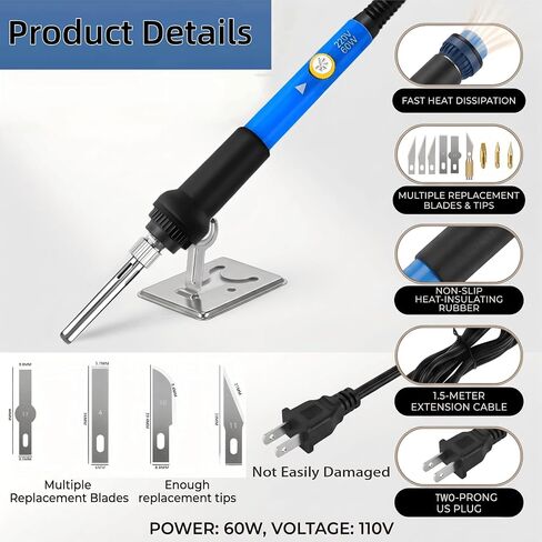 Hot Knife Foam Cutter Tool Kit, Heat Foam Craft Knife for Cutting Plastic in Kuwait
