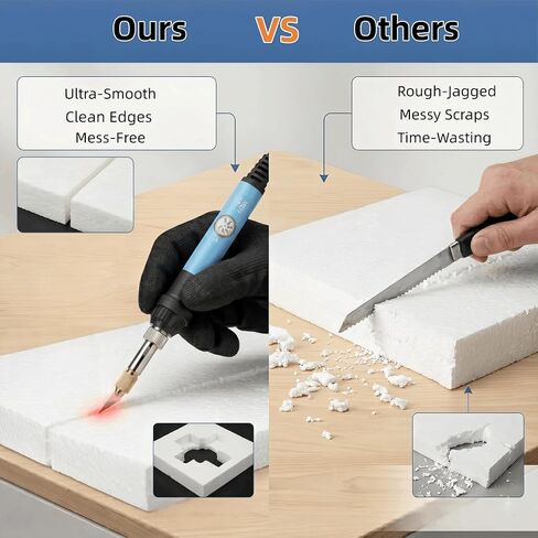 Hot Knife Foam Cutter Tool Kit, Heat Foam Craft Knife for Cutting Plastic in Kuwait