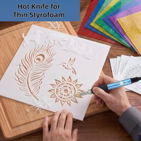 Hot Knife Foam Cutter Tool Kit, Heat Foam Craft Knife for Cutting Plastic in Kuwait