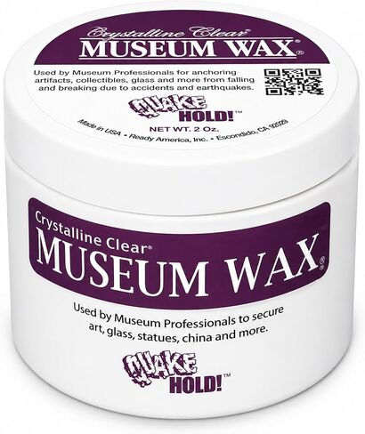 QuakeHold! 66111 Museum Wax, Clear Adhesive 2 oz in Saudi Arabia